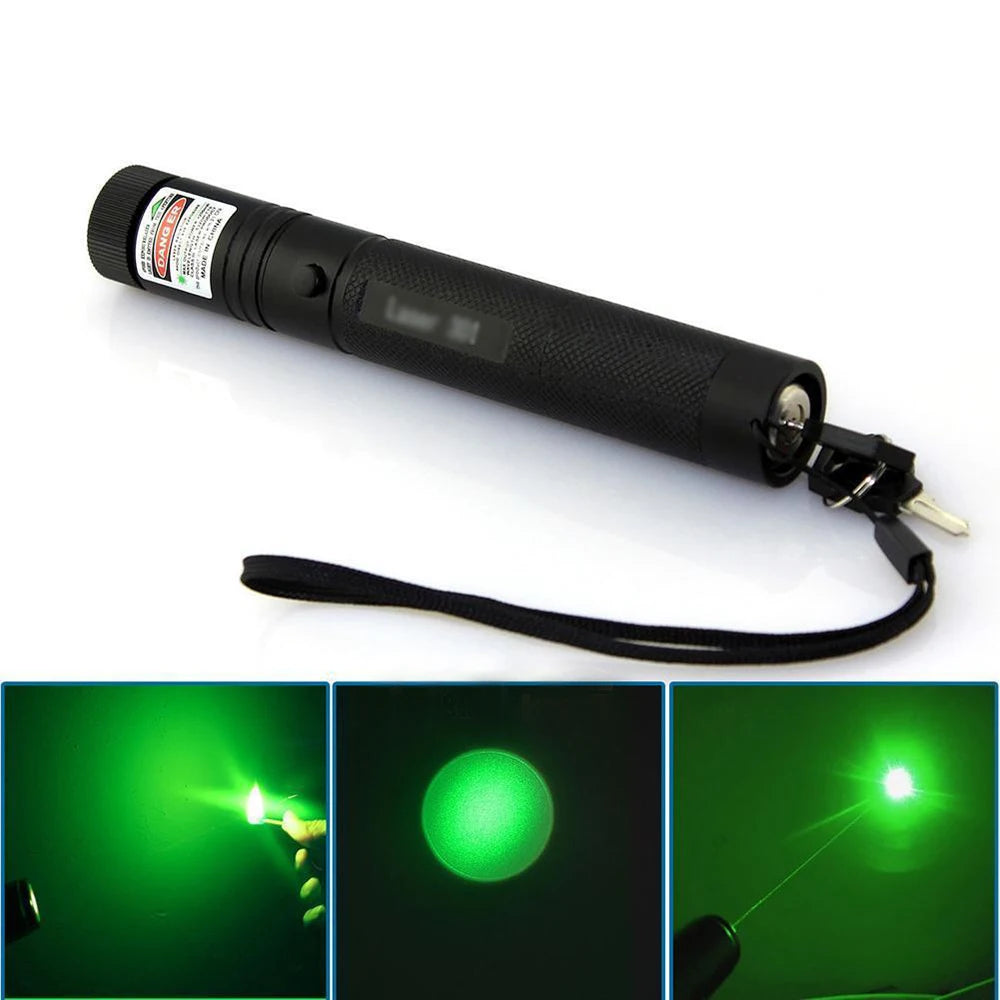 301 532Nm Green Laser Pointer Pen High Power Glare Outdoor Flashlight Professional Travel Indicator Hunting Laser Device