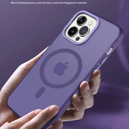 Translucent Matte Slim Magnetic for Magsafe Phone Case for Iphone 15 14 plus 13 12 Pro Max Wireless Lens Protect Back Cover